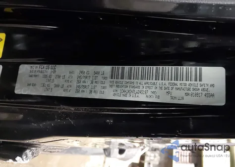 2020 Jeep Wrangler Unlimited Freedom 4X4 из США, поврежденный, VIN 1C4HJXDN7LW245197